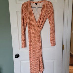 Ann Taylor wrap dress size 4